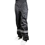 R FLECT - Regenhose, wasserdicht, hohe Sichtbarkeit, CE-geprüft – Größe M/L