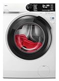 AEG Waschmaschine | Serie 6000 ProSense: Mengenautomatik | 10 kg | Leise | Leichtbügeln-Option | weniger Falten | Nachlegefunktion | Schontrommel | Vollwasserschutz | 1400 U/min | LR6AMZ410FL