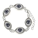 Holibanna Armband Halloween-schmuck Böser Blick-schmuck Ausgefallener Schmuck Herren-perlenarmbänder Schmuck Für Frauen Retro-schmuck Armbänder Schmuck Kettenarmbänder Für Frauen Legierung
