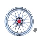 OVBNMO 2PC Classic Wheels LM 15' 16' 17' 18' Alufelgen 4x100 4x114.3 5x108 5x112 5x114.3 5x120 Autofelgen modifiziert kompatibel for BMW-Honda-Toyota-Audi-Nissan-Golf(16in.)