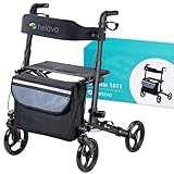 Helavo faltbarer Premium-Rollator - Leichtgewicht aus Aluminium - Maximale Mobilität in Wohnung und Draußen