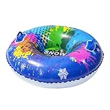 jamgeery Aufblasbare Schneeröhre | Anti-Rutsch Schneerutsche Röhre - Rutschfester Aufblasbarer Schlitten Für Winteraktivitäten Im Freien Familie Schneefeld Kinder | Familienaktivitäten im Schnee für