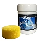Brillant Silber-Pflegeschaum 200ml - Effektiver Reinigungsschaum für Silber und Versilbertes - Einfache & schnelle Anwendung - Reinigung & Politur