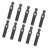 DIYEAH 10 Stück Teiliges Faltbare Schirmknochenabdeckungen aus Metall Langlebige Ersatz schirmschwanzperlen für Kompakte Regenschirme Einfache Montage Geeignet für Taschenschirme