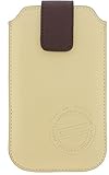 Iphoria 12736 Fun Trend Case für große Smartphone wie HTC SensationXL Größe XXL beige