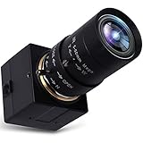 Svpro USB Kamera 5-50mm Zoomobjektiv Manueller Fokus Webcam 720P HD Sicherheitskamera mit OV9712 Sensor Machine Vision Kamera UVC Cam für Computer