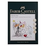 Faber-Castell Art & Graphic Skizzenblock, A4 160 g/m² Block mit 40 Blatt