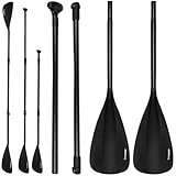 TRIZAND Stand up Paddle 2-in-1- Verstellbar 163-229 cm -Faltbares Doppelpaddel für Stand-Up Paddle Boards & Kajaks, Leicht & Robust 25261
