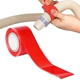 Wasserleitungsreparaturband - Dichtungsband für wasserdichte Rohrreparaturen - Industrie-Dichtstoffe zum Stoppen von Lecks und zur Reparatur von Leitungen für Gummischläuche, PVC, Alum