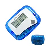 Davivian Schrittzähler,Schrittzähler Am Fußgelenk - Digitaler LCD Schrittzähler Mit Tagesziel-Anzeige Für Sport, Reisen, Schwimmen, Indoor-Training, Wandern & Outdoor-Aktivitäten