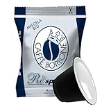 Caffè Borbone Respresso, Blaue Kaffeemischung - 100 Kapseln - Kompatibel mit Nespresso®* Haushalts-Espressomaschinen