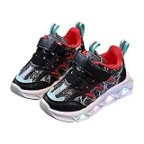 BOTCAM Kinder Sportschuhe Jungen: Turnschuhe Sneaker Rutschfest Outdoor Laufschuhe Hallenschuhe Atmungsaktiv Leicht Tennisschuhe Kinderschuhe Unisex-Kinder Flache Schuhe Kinder Schuhe