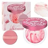 Acunny Gesichtspuder – Mattierendes Puder für das Gesicht – leichte Textur, wasserfest, Anti-Brillanz, Primer, Concealer, vollständige Abdeckung, Mischhaut bis fettige Haut, für Reisen im Alltag