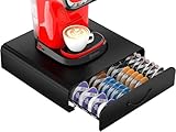 64 Kapselhalter für Tassimo Kapseln Aufbewahrung, Metall Kapselspender, Stapelbarer Kapsel Organizer, Praktischer Kapseln Halterung, Kapseltänder für Tassimo Maschin