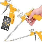 Schaumpistole Bauschaumpistole Montagepistole Dosierpistole PU-Schäume Pistolenschaum Pistole Heimwerker Profi effizienten Langlebig Metall