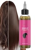 Haarwachstumsöl – 100 ml pflegendes -Öl | Die 4-in-1-Flüssigkeit enthält Kürbiskernöl und Rosmarin, um diee Vitalität und das Wachstum der Haare zu steigern, die Haardicke zu steigern