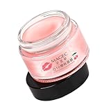 Healeved Feuchtigkeitsspendende Lippenmaske Pflegenden Lippenschutz Lippenmaske Hautpflege Feuchtigkeitsspendende Lippencreme Lippenmembran Multivitaminkomplex Nährwert Coenzym Q10 Rosa