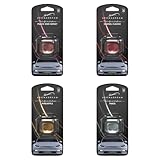 Autolufterfrischer 4er Pack – Duft-Mix mit Channel Classic, Paris, Peach & Honey & Pineapple – Vier in einer Box, Einfache Clip-Anwendung, Bis zu 30 Tage Frische, Kompaktes Design