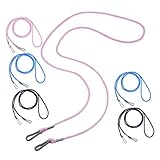 Garneck 6Stücke Handschuhschnüre Multifunktionale Verlust Seile für Handschuhhalter Verschiedenen Farben Praktische Handschuh Clips für Schlüsselband