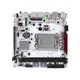 PeeliCeeli LGA 1700 Mini ITX Mainboard Q670, 8 Bay NAS Motherboard 3 x M.2 NVMe, 8 x SATA3.0 Board DDR5 with i226-LM 2.5GbE, PCIe5.0x16, USB C, Audio Port, Barebone NO RAM/SSD/OS