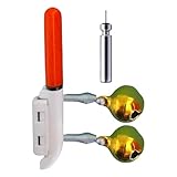 Klemme auf Angelruten-Licht - Wasserdichte Angelrutenspitze Lampe - Fischfinder Lampe Stabile Knicklicht-Nachtzubehör für Anfänger Erwachsene Enthusiasten