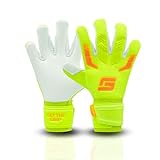 GRIPMODE Torwarthandschuhe Kinder Venom Junior 2.0 - Torhüter Handschuhe mit großer Fangfläche - Fußball Torwarthandschuhe mit 3 mm Griptec Latex für zusätzlichen Grip - Größe 5