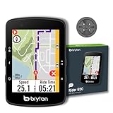 Bryton Rider 650 GPS-Fahrradcomputer, 2,8' Farb-Touchscreen, bis zu 33 Stunden Akkulaufzeit, vorinstallierte Europakarten, Abbiegen-Navigation, automatische Helligkeitsanpassung, ANT+/BLE