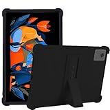 YKWXSC Hülle für TECLAST T65 Plus Tablet 13,4 Zoll, Silikon Leicht Stoßfest Schutzhülle mit Ständer, Schwarz