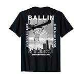 Basketball Hip Hop Urban Edgy Y2K Backprint Streetwear T-Shirt