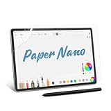 MOBDIK 2 Stück Papier Schutzfolie für Samsung Galaxy Tab S10 Plus / S9 Plus / S9 FE+ / S8 Plus / S7 FE / S7 Plus, Zeichnen Wie auf Papier, Blendfreiem, mit Easy Installation Kit