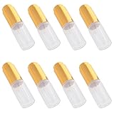 Toyvian 8 Stück Ätherische Öl Tropfflaschen 10 ml Transparent Glasflaschen mit Auslaufsicherem Verschluss für Reisen und Aufbewahrung Von Essenzen