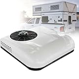 Truck Cab Rooftop AC Unit - 12V/24V DC Cooling System for Quiet Operation, Easy Installation with Remote Control, Energy Efficient Design for Semi Trucks, Wohnmobils & Vans