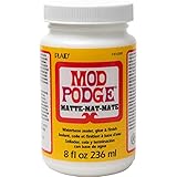 Mod Podge, Versiegelungslack auf Wasserbasis, Klebstoff und Lack, Matt, CS11301, 236-ml- Flasche