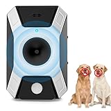 Antibell für Hunde,Wiederaufladbares Antibell für Kleine Mittel Große Hunde,3 Einstellbare Frequenz Automatisches Anti Bellen Gerät,Sicher Hundebellen Stoppen,Ultraschall Hunde Anti Bellen Ger