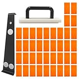 Vinyl Laminat Verlegeset,200mm Bodenleger Laminat Werkzeug,Click Vinylboden Laminatboden Klicksystem mit 1x Parkett NYLON Schlagklotz,1x Zugeisen Laminat,40 x Laminat Abstandshalter(200mm)