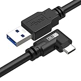 CABLETEX 5 Meter für Oculus Quest 2 Link Kabel USB C auf USB A | USB 3.2 für Oculus Quest, Pico 4, VR Brillen, MacBook Pro und Smartphones