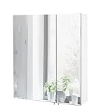 Schildmeyer Basic Spiegelschrank ohne Beleuchtung 134105, weiß Glanz, 60 cm