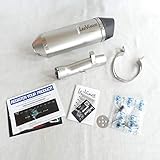 Leovince LV ONE EVO SLIP-ON, STAINLESS STEEL, CARBON FIBER End Cap E-Approved for Husqvarna 701 Enduro (2015-2016) | 8299E