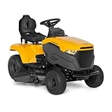 STIGA Tornado 398 M Benzin-Rasentraktor, 98 cm Schnittlänge, 414 CCM Motor, seitlicher Auspuff, Höheneinstellung, optionales Mulchkit separat erhältlich