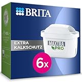 BRITA Wasserfilter Kartuschen MAXTRA PRO Extra Kalkschutz – 6er-Pack (Halbjahresvorrat)|Original BRITA Ersatzkartusche für alle BRITA Kannen. Kalkreduktion & ultimativer Geräteschutz. Für Heißgetränke