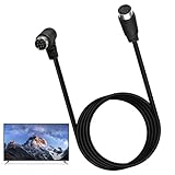 S-Video-Kabel 70,8 Stecker auf Buchse, 9-polige DIN-Anschluss | Plug and Play Video Cord, Stecker Transfer für TV, Receiver, Monitor, VCR in Home Entertainment