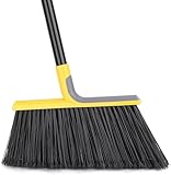 KeFanta Robuster Besen für den Außenbereich, 147 cm starker Gewerbebesen zum Fegen von Betonflächen, Höfen, Garagen, Terrassen, Innenräumen, Küchen, Büros und Lobbys
