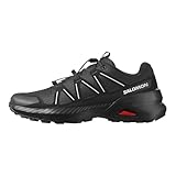 Salomon Speedcross Peak Herren Trail-Laufschuhe, Präzise Passform, Geländegängiger Schutz, Aktiver Grip, Black, 46