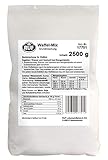RUF Waffel-Mix, Großpackung, Grundmischung zur Herstellung von Waffeln im Waffeleisen, für Großküchen, Kantinen, Hotels und Restaurants, 1 x 2500g