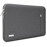 TECOOL Laptop Tasche Hülle für 12,3-13' Surface Pro 11/10/9/8/7/6/5/4,MacBook Air 13.6 M2 M3 M4 A3240 A3113 A2681 2025-2022,MacBook Air Pro 13 M2 M1 2022-2016 wasserdichtem Schutztasche,Dunkelgrau