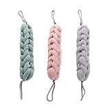 Kaxich 3pcs Badeschwamm Duschschwamm Badeknäuel Dusche Zurück Scrubber Seifschwamm Massageschwamm