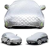Hagelschutzplane Auto für Ford Puma Crossover 2019-2023, Auto Halbgarage, Autoabdeckung Winter, Abdeckplane Wasserdicht, Atmungsaktiv, Uv Beständig yy15