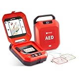 !NEU! Primedic HeartSave YA Erste Hilfe Defibrillator mit LCD Display für Laien und Profis mit automatischer Schockauslösung, 8 Jahre Herstellergarantie, Sprache: DE & ENG