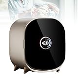 KRQDBCZ Kleiner elektrischer Wäschetrockner, tragbarer LCD-Touchscreen-Trockner, Kondenstrockner, Schleudertrockner, Tragfähigkeit 0,8 kg, geeignet für Wohnungen und Wohnmobile