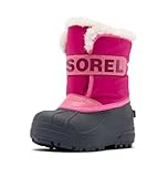 Sorel Snow Commander Boot Schneestiefel, Tropic Pink/Deep Blush, 28 EU